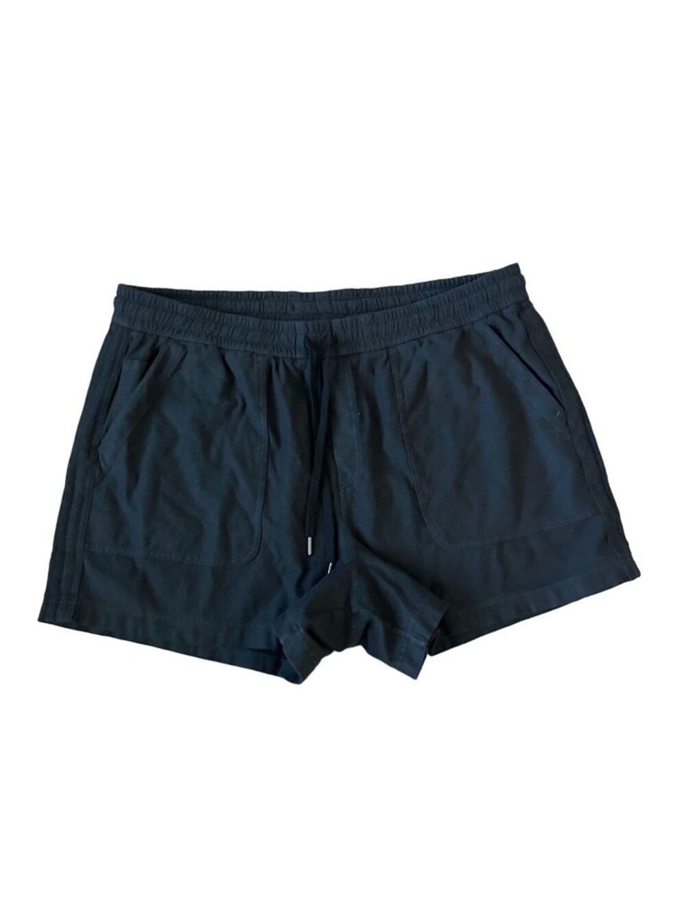 ATHLETA Black Farallon Drawstring Shorts Size 22